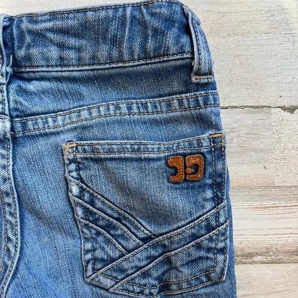 Joe's Jeans Girls Size 5 Bootcut Denim Blue Jeans Classic Five-Pocket Design - Picture 8 of 11